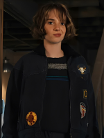 Maya Hawke Stranger Things S04 Robin Buckley Sherpa Jacket