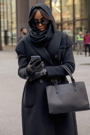 Mea Culpa 2024 Kelly Rowland Black Coat