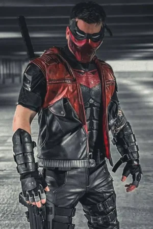 Red-Hood-Leather-Vest