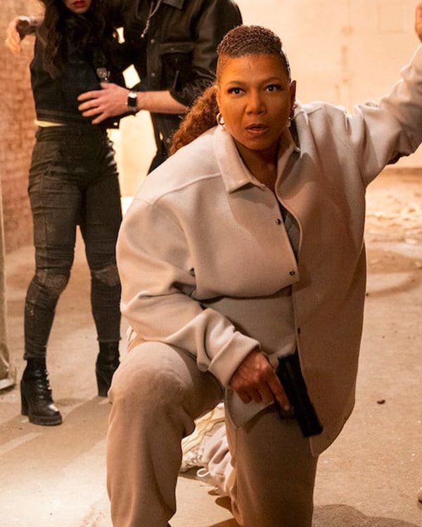 Robyn-McCall-The-Equalizer-S04-Queen-Latifah-Wool-Cashmere-Shirt-California-Outfits