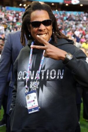 Super Bowl 2023 Jay-z Roc Nation Black Hoodie
