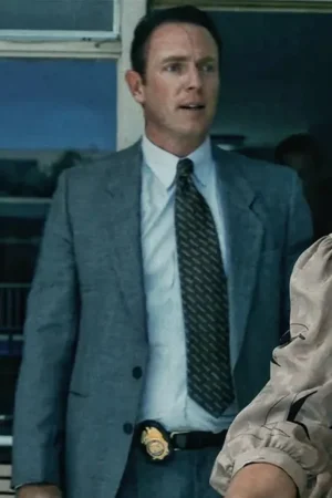 Tv Series Griselda 2024 Matthew Bellows Grey Blazer