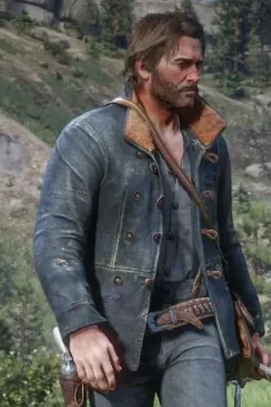 Video Game Red Dead Redemption 2 Pearson Scout Rdr2 Blue Jacket