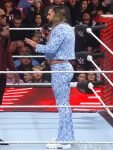 WWE RAW Seth Rollins Snake Print Suit.