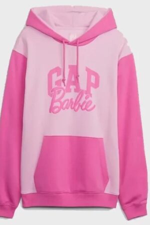 Womens-Gap-X-Barbie-Logo-Pink-Ho