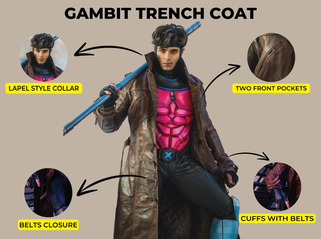 gambit trench coat