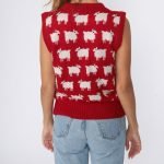 lady-diana-red-sheep-vest