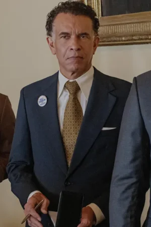 Brian Stokes Mitchell Shirley 2024 Stanley Townsend Blue Blazer