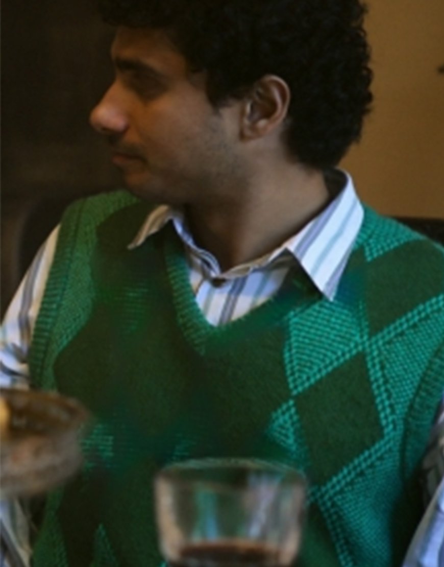 Elliot Tv Series Dead Hot 2024 Bilal Hasna Argyle Sweater Vest