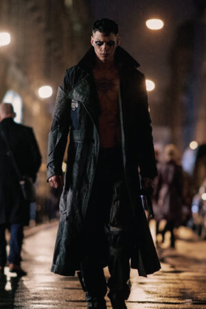 Eric-The-Crow-2024-Bill-Skarsgård-Black-Trench-Coat
