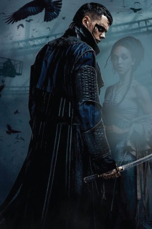 Eric-The-Crow-2024-Bill-Skarsgård-Black-Trench-Coats