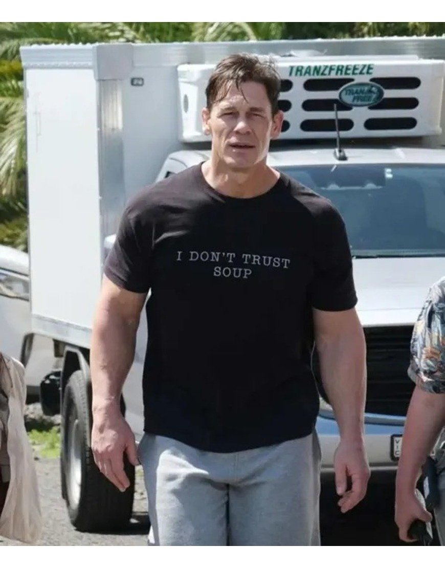 Film Ricky Stanicky 2024 John Cena I Don’t Trust Soup T-shirt