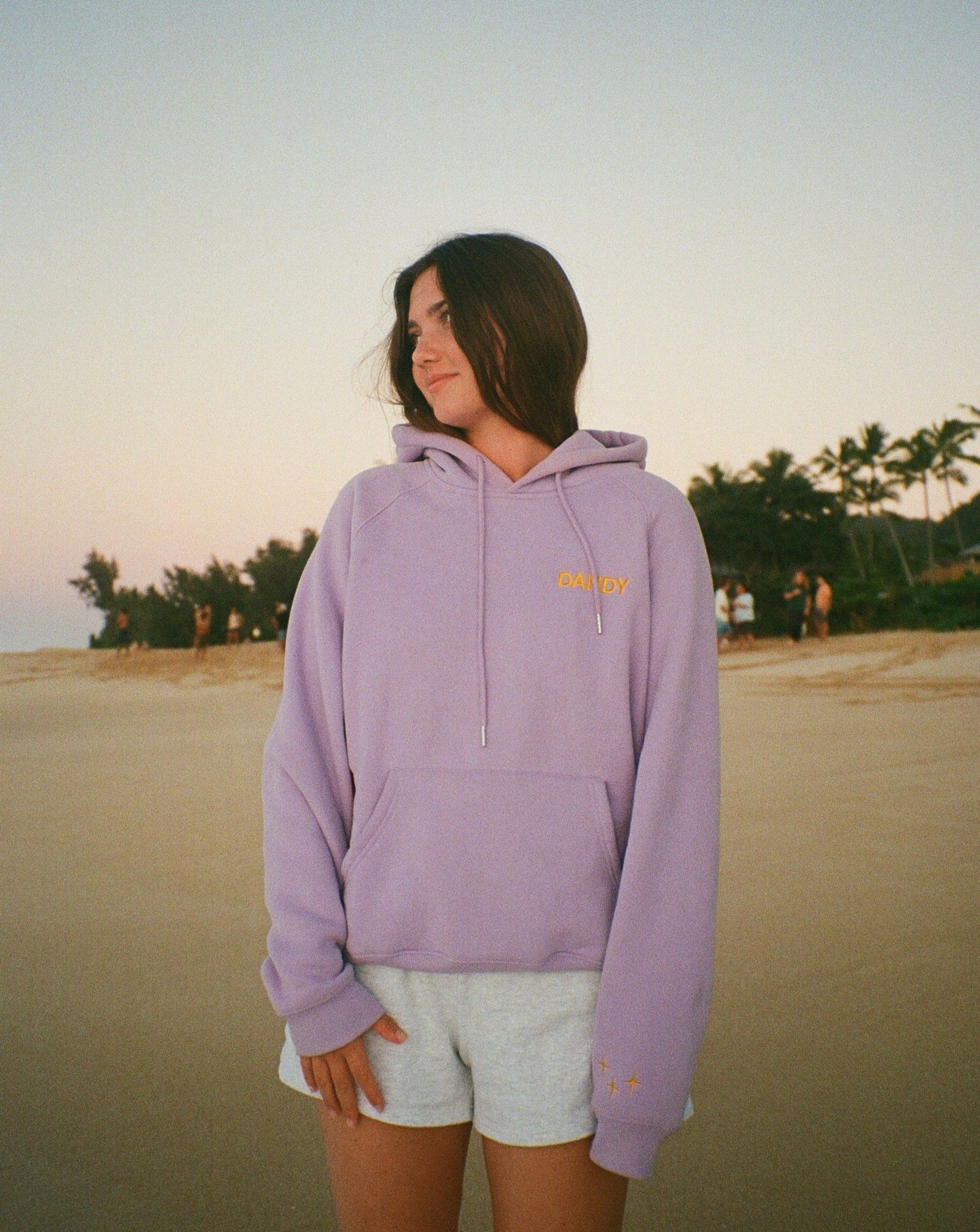 Gift Giving Oversized Lux Hoodie in Lavender (1)