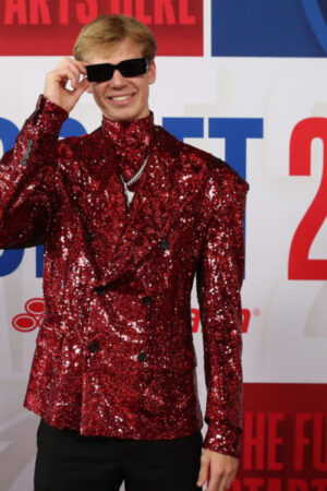 Gradey Dick Inspired The Wizard Of Oz Red Sequin Blazer