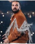 Houston Rodeo Drake Brown Suede Leather Jacket