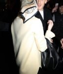 Jennifer Lawrence Beige Jacket.