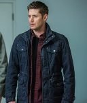 Jensen Ackles Supernatural Dean Winchester Blue Jacket.