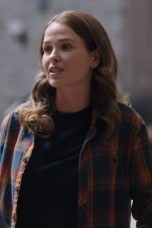 Jocelyn Hudon Tv Movie Romance With A Twist 2024 Luna’s Plaid Shirt