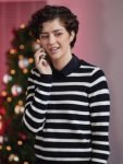 Katie Findlay Sealed With A List 2024 Carly Kincaid Striped Sweater