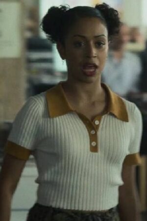 Liza Koshy Movie Players 2024 Ashley White And Yellow Crop-top