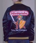 Nintendo Game Play Counselor Black Jacket