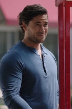 Olivier Renaud Tv Movie Romance With A Twist 2024 Bennett Long Sleeve T-shirts.