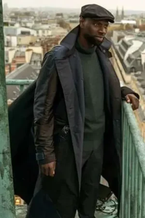 Omar Sy Lupin S03 Assane Trench Coat
