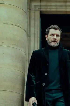 Parques Tv Series Furies 2024 Alex Brendemuhl Black Velvet Coat