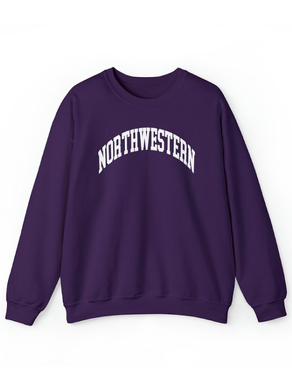 Princess-Diana-North-Western-Purple-Sweatshirt