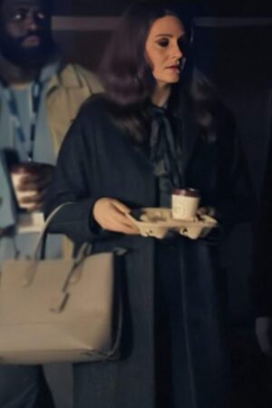 Romola Garai Movie Scoop 2024 Esme Wren Long Coat.