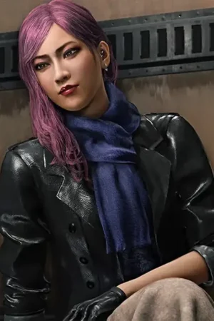 Seonhee Like A Dragon Infinite Wealth 2024 Video Game Black Leather Blazer Jacket