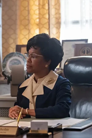 Shirley Chisholm Shirley 2024 Regina King Blue Blazer Jacket