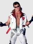 Shop Now White Shawn Michaels Heart White Leather Vest.