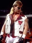 Shop Now White Shawn Michaels Heart White Leather Vest