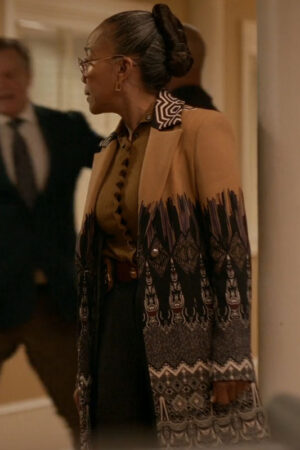 Sonja-Sohn-2023-Will-Trent-TV-Series-Amanda-Printed-Coat