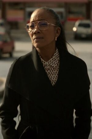 Sonja-Sohn-TV-Series-Will-Trent-2023-Amanda-Black-Coat
