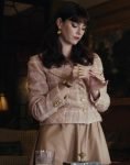 Susie Glass Tv Series The Gentlemen 2024 Kaya Scodelario Pink Tweed Jacket