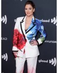 The 35th Annual GLAAD Media Awards 2024 Chyler Leigh Suit.