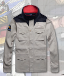 The Gundam Londo Bell Grey Cotton Jacket.