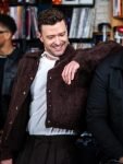 Tiny Desk Concert Justin Timberlake Brown Jacket
