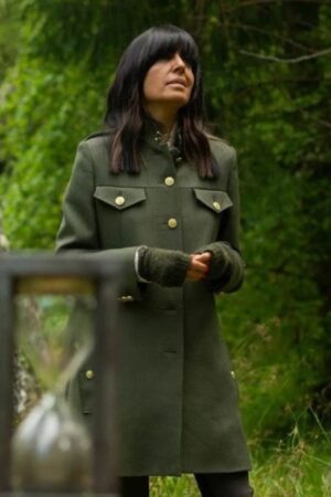 Tv Series The Traitors Claudia Winkleman Green Coat