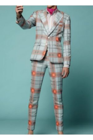 Tv Series The View 2024 Rupaul Plaid Suit.