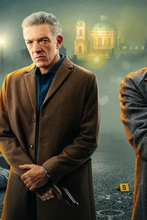 Vincent Cassel Damaged 2024 Bravo Brown Wool Trench Coat