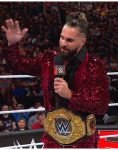 WWE Monday Night RAW 2024 Seth Rollins Sequin Blazer.