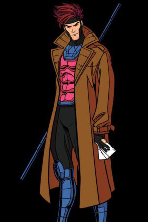X-Men-97-S01-Gambit-Brown-Costume-Trench-Coat