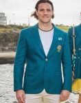 2024 Australian Olympic Team Green Uniform Blazer.
