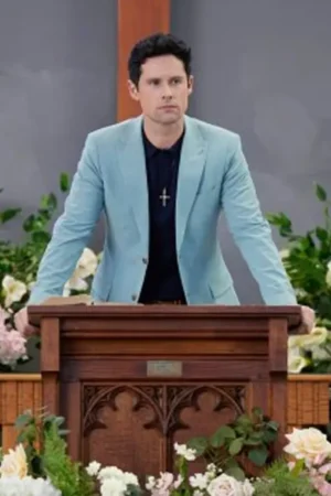 Benjamin Hollingsworth An Easter Bloom 2024 Derrick Blue Blazer.
