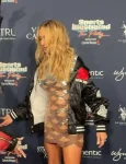 Brittany Mahomes Sports Illustrated Super Bowl Party 2024 Bomber Jacket