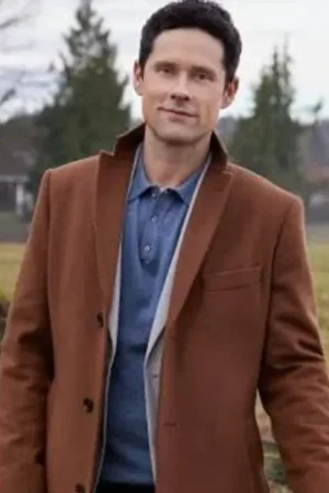 Derrick An Easter Bloom 2024 Benjamin Hollingsworth Brown Trench Coat