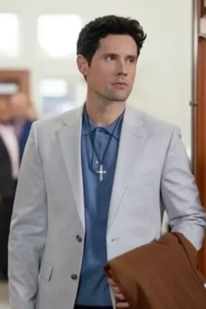 Derrick An Easter Bloom 2024 Benjamin Hollingsworth Grey Blazer